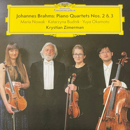 BRAHMS: PIANO QUARTETS NOS. 2 & 3 | ZIMERMAN, NOWAK, BRAHMS