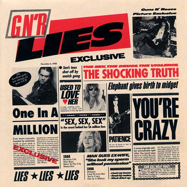 G N' R LIES | GUNS N' ROSES