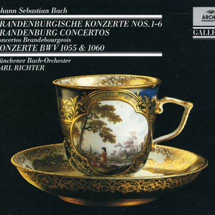 JOHANN SEBASTIAN BACH: BRANDENBURG CONCERTOS NOS. 1 - 6 · CONCERTOS BWV 1055 & 1060 | MÜNCHENER BACH-ORCHESTER, BILGRAM,