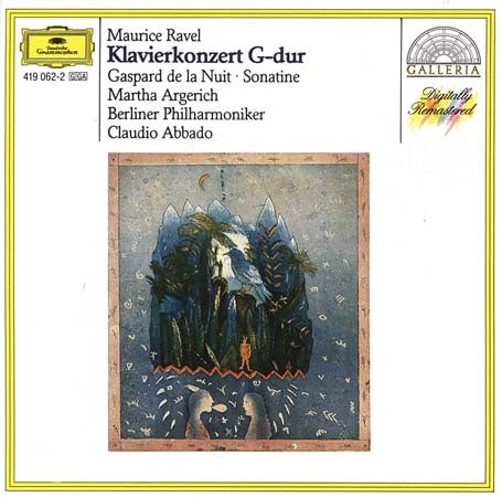 RAVEL: PIANO CONCERTO IN G, GASPARD DE LA NUIT, SONATINE | ARGERICH, PHILHARMO, RAVEL
