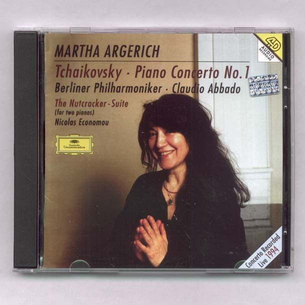 TCHAIKOVSKY: PIANO CONCERTO NO.1; THE NUTCRACKER SUITE | ARGERICH, PHILHARMO, TCHAIKOVSKY
