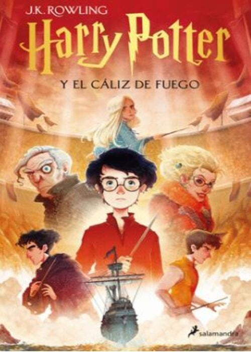 HARRY POTTER 4 EL CALIZ DE FUEGO (ED. ILUSTRADA) | J. K. ROWLING