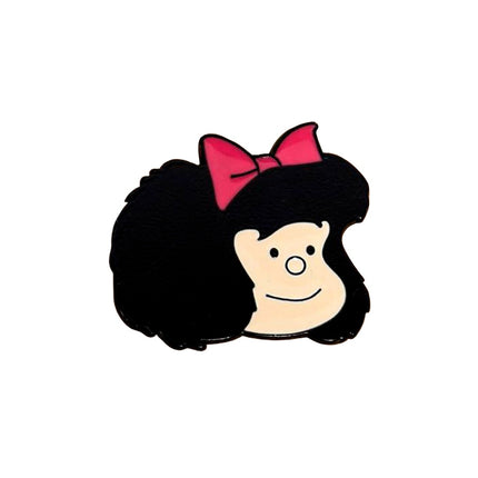 PIN MAFALDA CARA