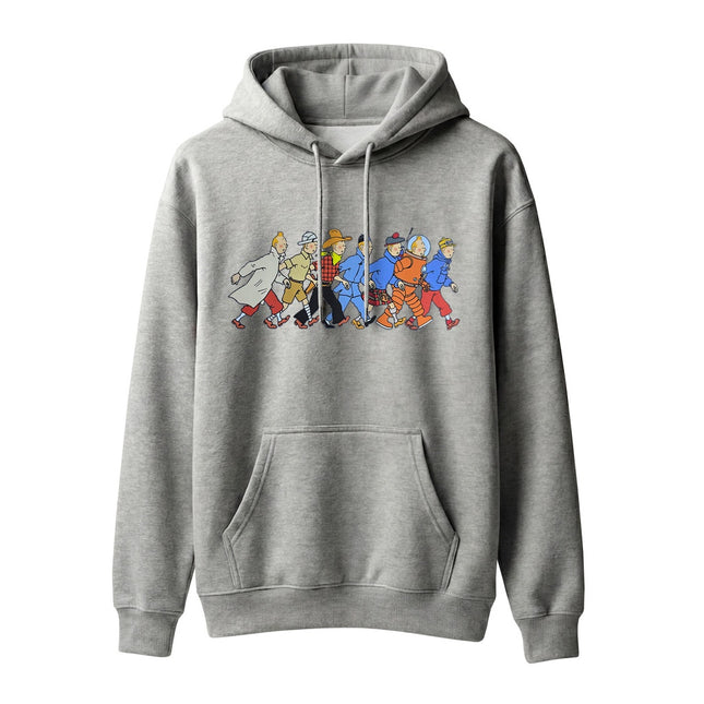 BUSO CAPOTA GRIS TINTIN PERSONAJES TALLA M