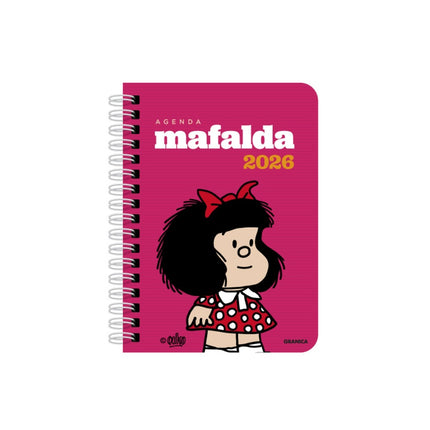 AGENDA MAFALDA 2026 DÍA POR PÁGINA ARGOLLADA | QUINO