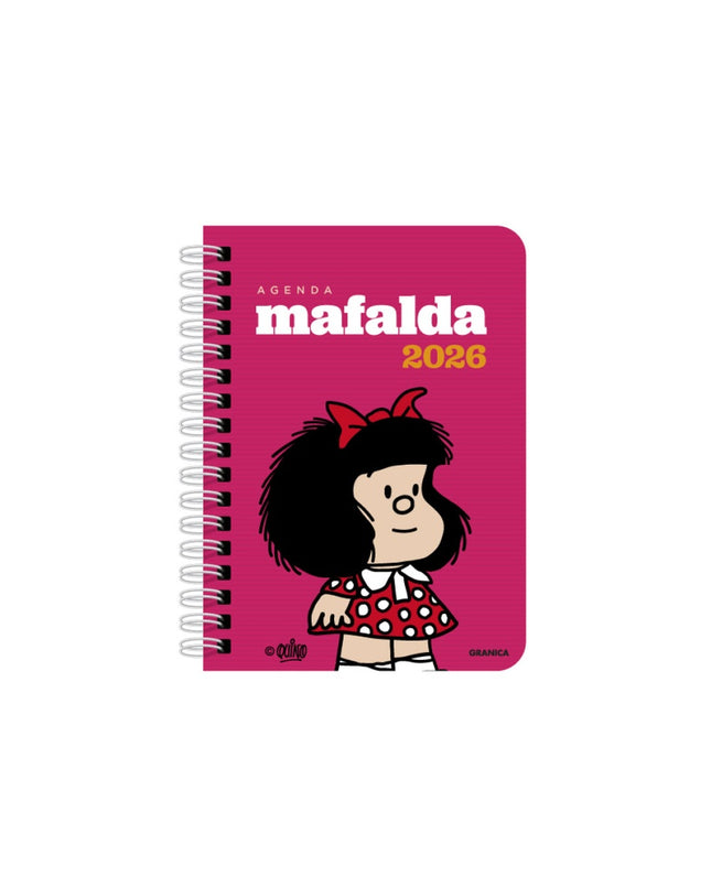 AGENDA MAFALDA 2026 DÍA POR PÁGINA ARGOLLADA | QUINO