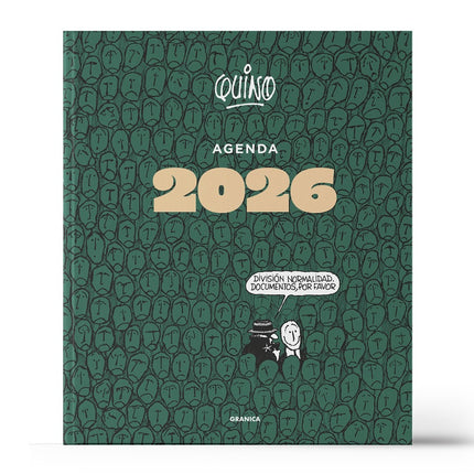 AGENDA QUINO 2026 VERDE ENCUADERNADA | QUINO