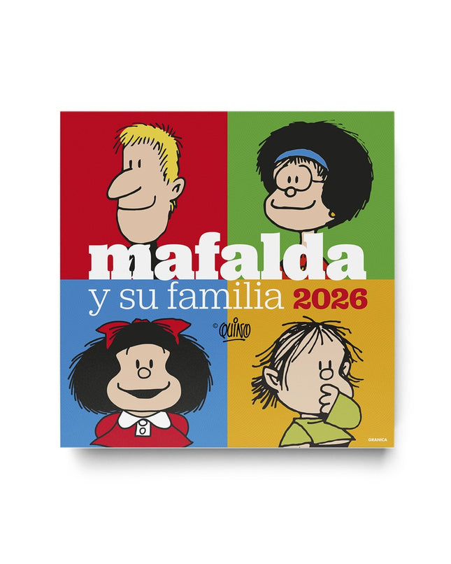 CALENDARIO PARED 2026 MAFALDA Y SU FAMILIA | QUINO
