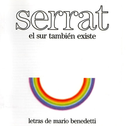 EL SUR TAMBIEN EXISTE | SERRAT JOAN MANUEL