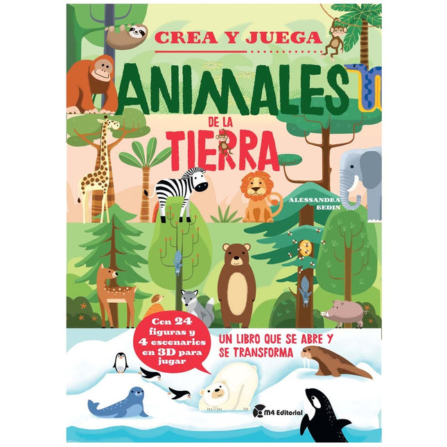 CREA Y JUEGA: ANIMALES DE LA TIERRA | ALBERTO BERTOLAZZI