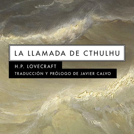 LLAMADA DE CTHULHU, LA | H.P. LOVECRAFT