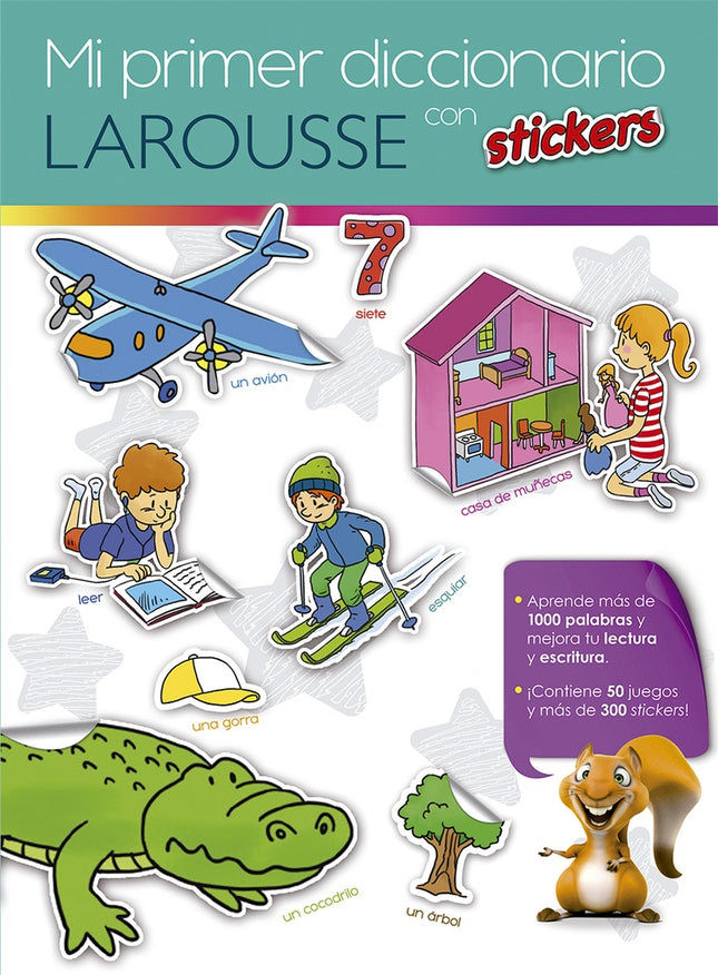 MI PRIMER DICCIONARIO ESPAÑOL CON STICKERS | AUTORES VARIOS