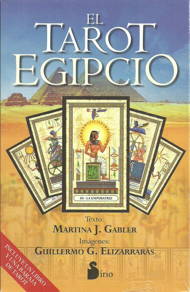 TAROT EGIPCIO, EL (ESTUCHE) | SIRIO - EDICIONES URANO