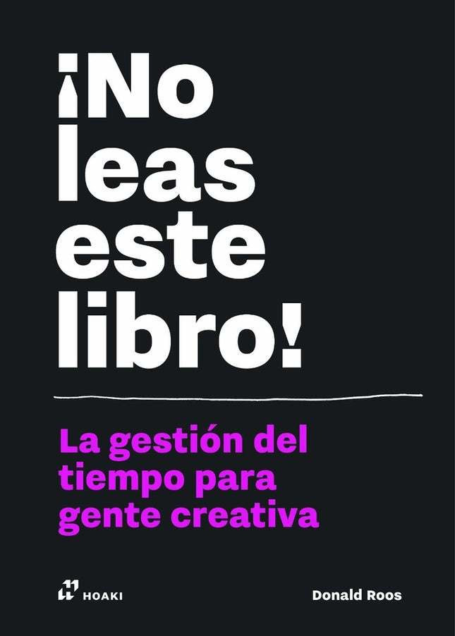 NO LEAS ESTE LIBRO! | DONALD ROOS