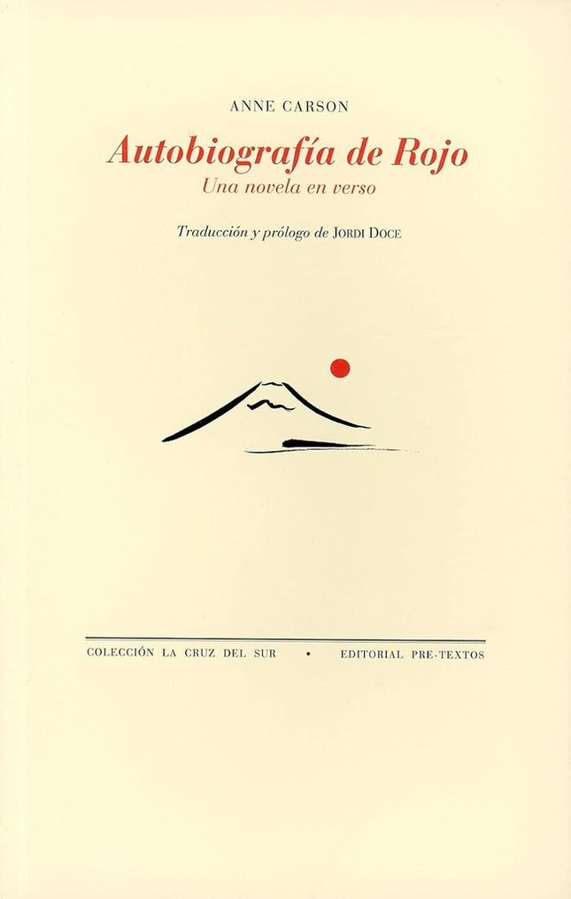 AUTOBIOGRAFIA DE ROJO | ANNE CARSON