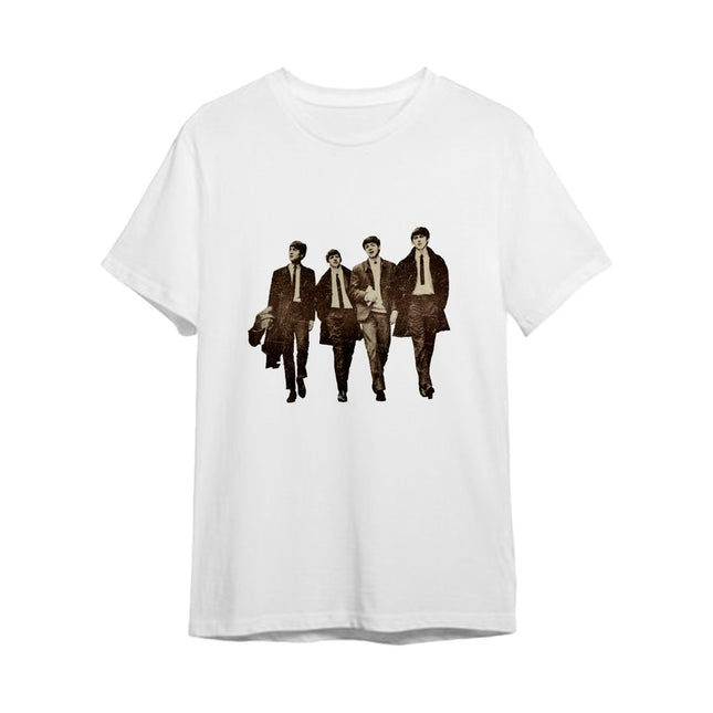 CAMISETA BLANCA THE BEATLES TALLA L