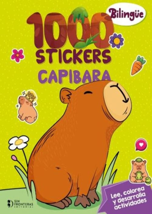 1000 STICKERS CAPIBARAS | AUTORES VARIOS