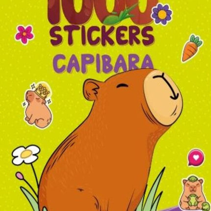 1000 STICKERS CAPIBARAS | AUTORES VARIOS