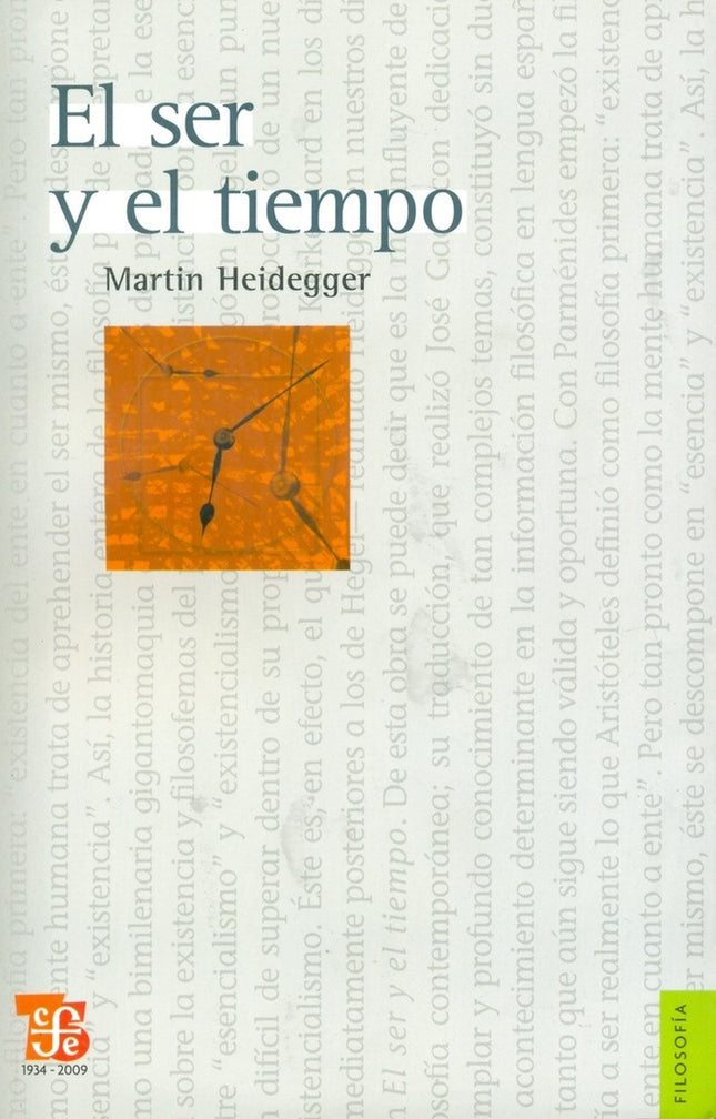 SER TIEMPO | MARTIN HEIDEGGER