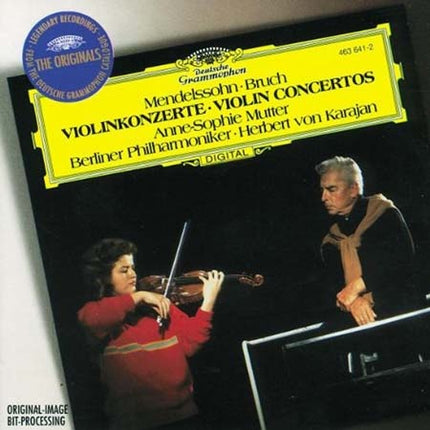 MENDELSSOHN / BRUCH: VIOLIN CONCERTOS | MUTTER, PHILHARMONIKER, VON KARAJAN