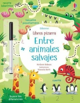 ENTRE ANIMALES SALVAJES LIBROS PIZARRA | KIRSTEEN ROBSON