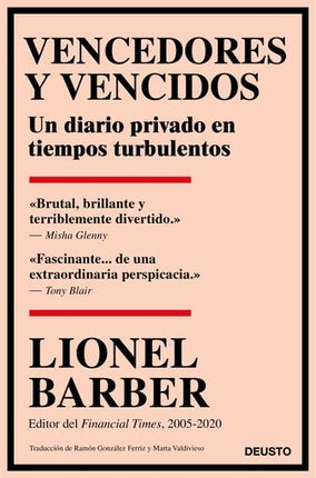 VENCEDORES Y VENCIDOS | LIONEL BARBER