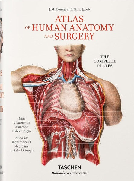 ATLAS OF HUMAN ANATOMY AND SURGERY | J.M. BOURGERY