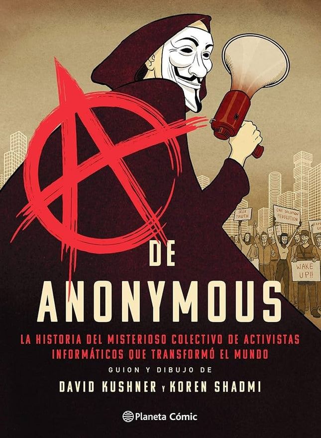 A DE ANONYMOUS (NOVELA GRAFICA) | DAVID KUSHNER