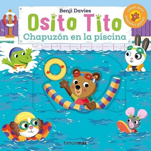 OSITO TITO CHAPUZON EN LA PISCINA | BENJI DAVIES