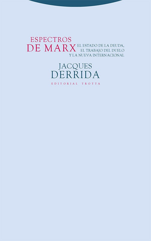 ESPECTROS DE MARX | JACQUES DERRIDA