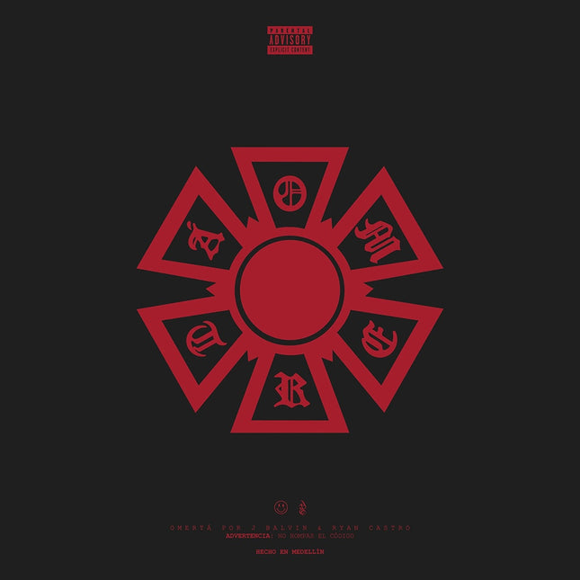 OMERTA (VINILO ROJO) | BALVIN, CASTRO