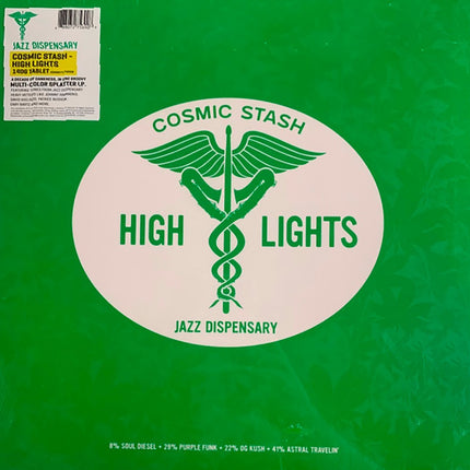 JAZZ DISPENSARY: COSMIC STASH - HIGH LIGHTS (SPLATTER VINYL) | ARTISTAS VARIOS