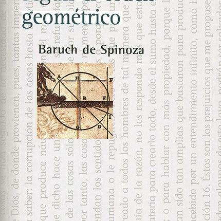 ETICA DEMOSTRADA SEGUN EL ORDEN GEOMETRICO | BARUCH SPINOZA