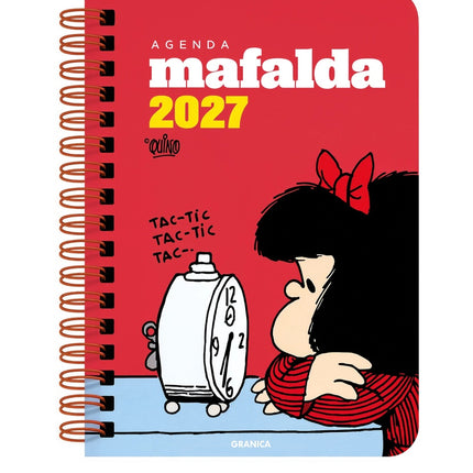 AGENDA MAFALDA 2027 ROJA | QUINO