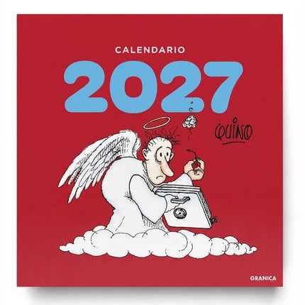 CALENDARIO DE PARED QUINO 2027 ROJO | QUINO