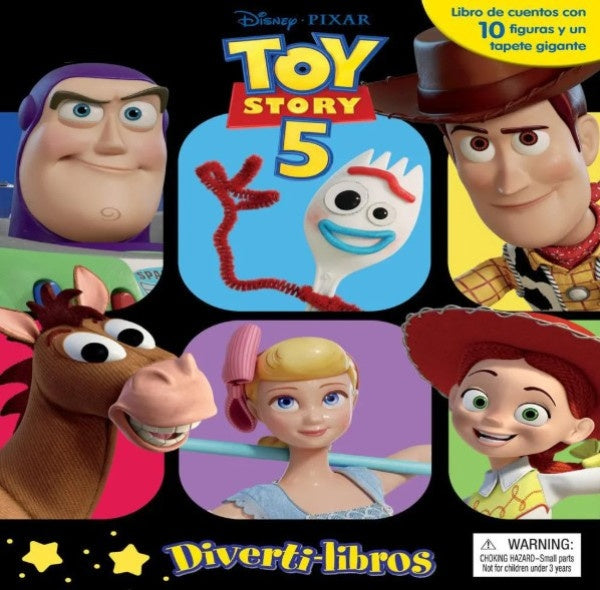 DIVERTILIBROS TOY STORY 5 | AUTORES VARIOS