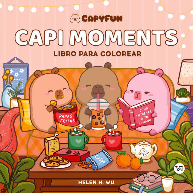 CAPI MOMENTS LIBRO PARA COLOREAR | HELEN WU