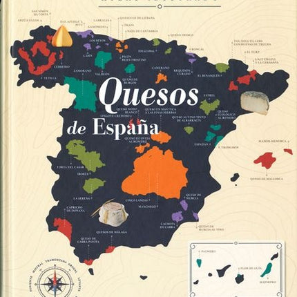 ATLAS ILUSTRADO QUESOS DE ESPAÑA | ARTISTAS VARIOS