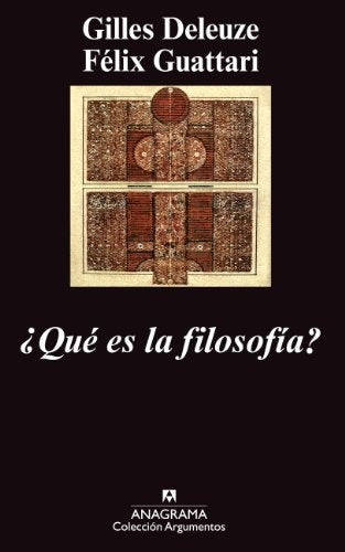QUE ES LA FILOSOFIA? | GILLES DELEUZE