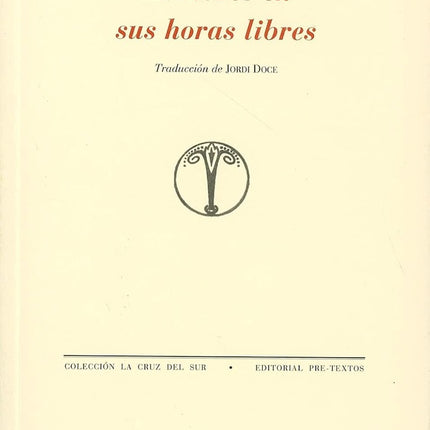 HOMBRES EN SUS HORAS LIBRES | ANNE CARSON