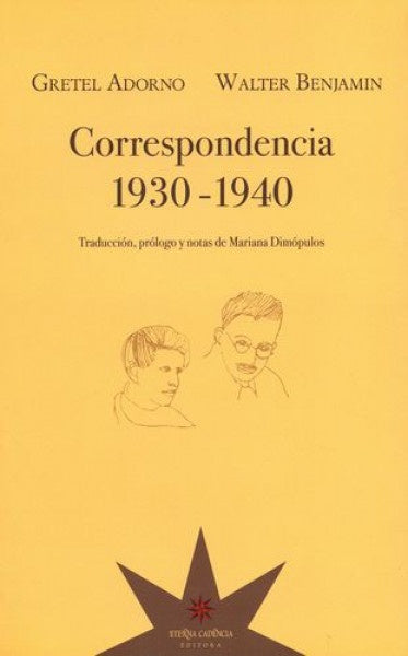 CORRESPONDENCIA 1930-1940 | WALTER BENJAMIN