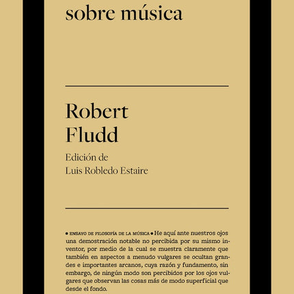 ESCRITOS SOBRE MUSICA | ROBERT FLUDD
