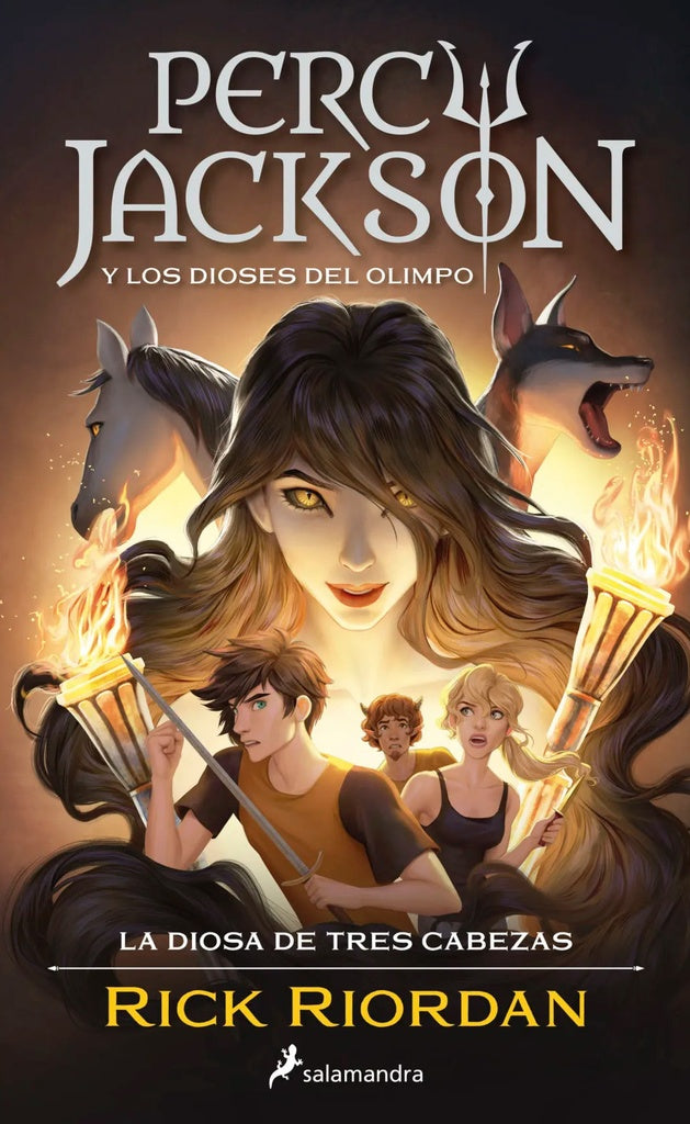 PERCY JACKSON 7 LA DIOSA DE TRES CABEZAS | RICK RIORDAN