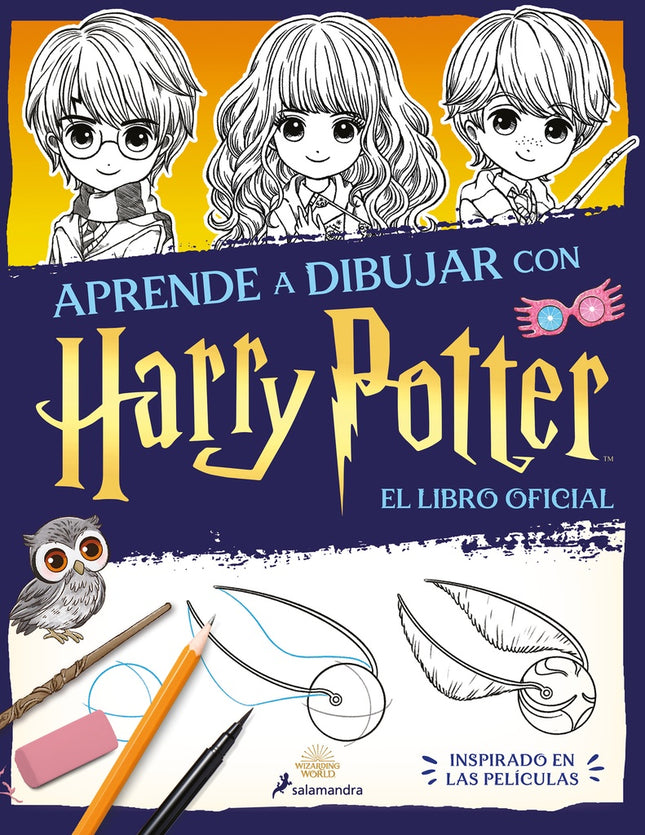 APRENDE A DIBUJAR CON HARRY POTTER | J.K. ROWLING