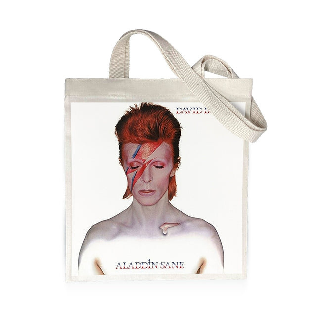 TOTEBAG BLANCA DAVID BOWIE ALADDIN SANE