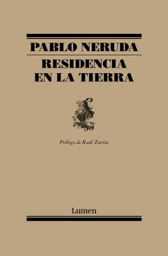 RESIDENCIA EN LA TIERRA | PABLO NERUDA