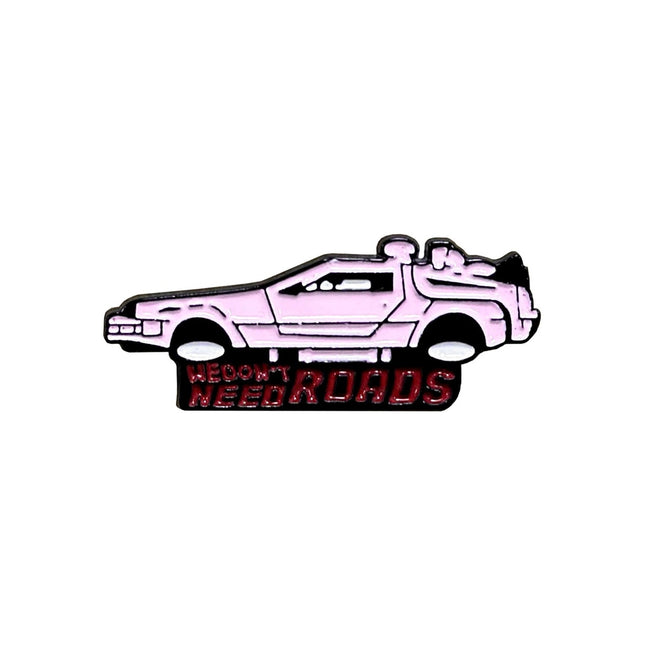 PIN VOLVER AL FUTURO ROSADO