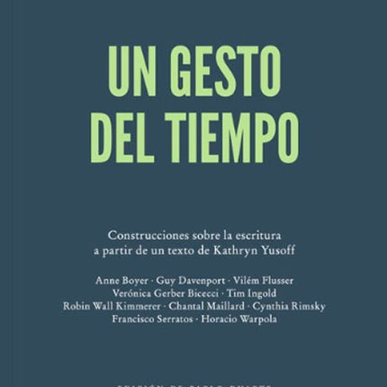 UN GESTO DEL TIEMPO | PABLO DUARTE