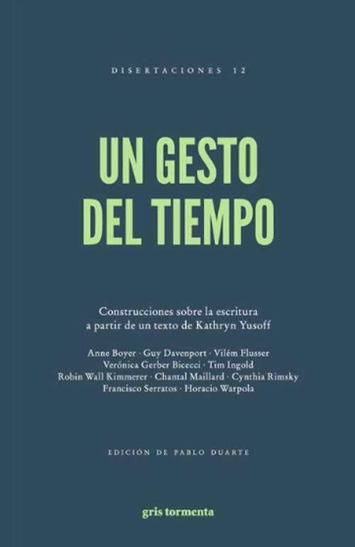 UN GESTO DEL TIEMPO | PABLO DUARTE