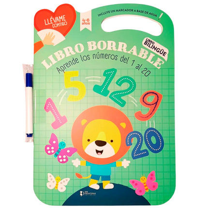 APRENDE NUMEROS LEON - BORRABLE